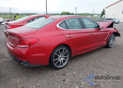 2021 Genesis G70 2.0T Awd from USA, damaged, VIN KMTG44LA0MU075456